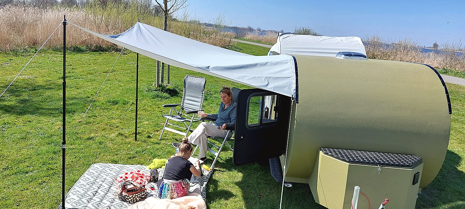 Teardrop caravan details