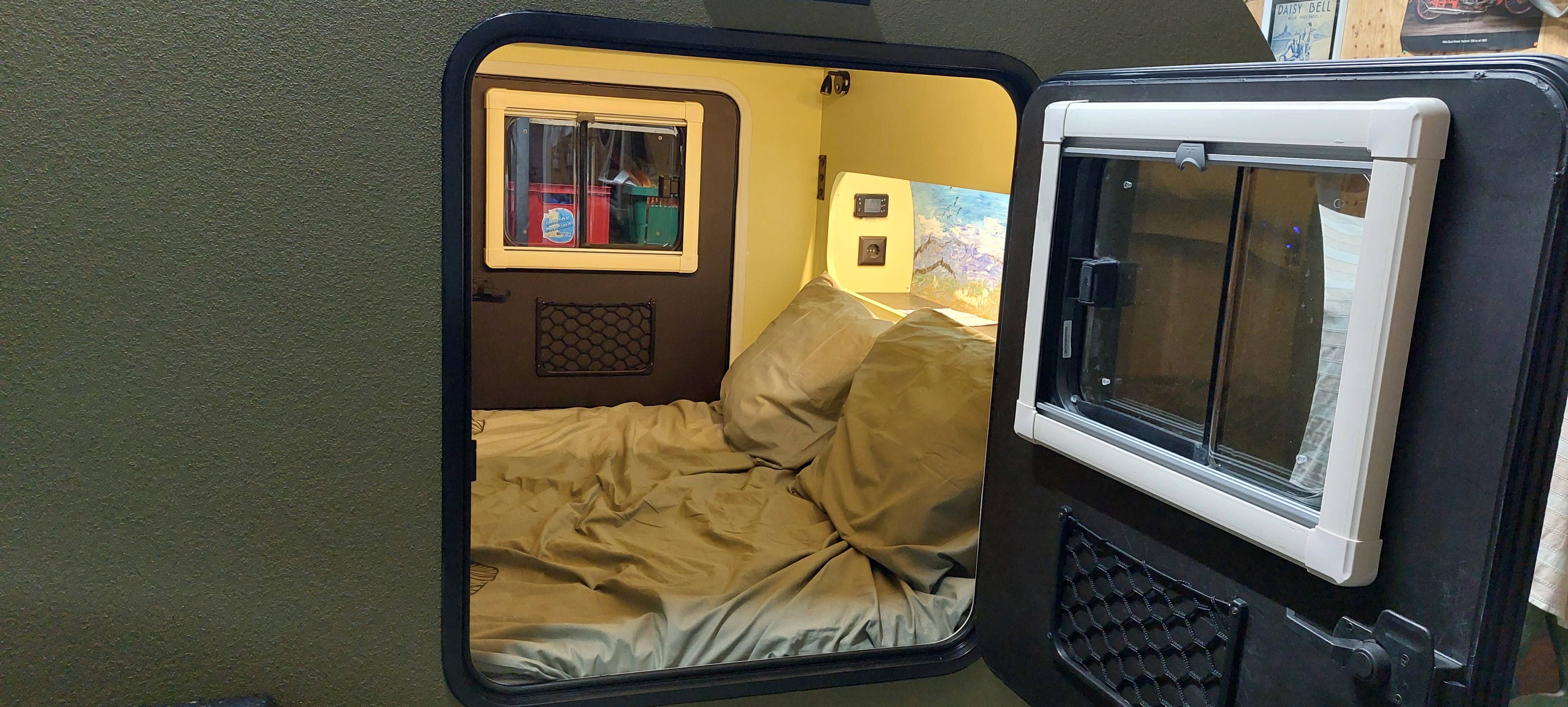 Teardrop caravan sfeer